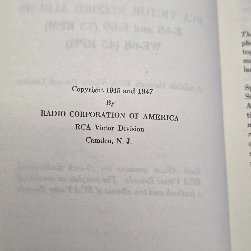 New World Spanish RCA Victor‎ Records Language Course Book Vintage Instructional